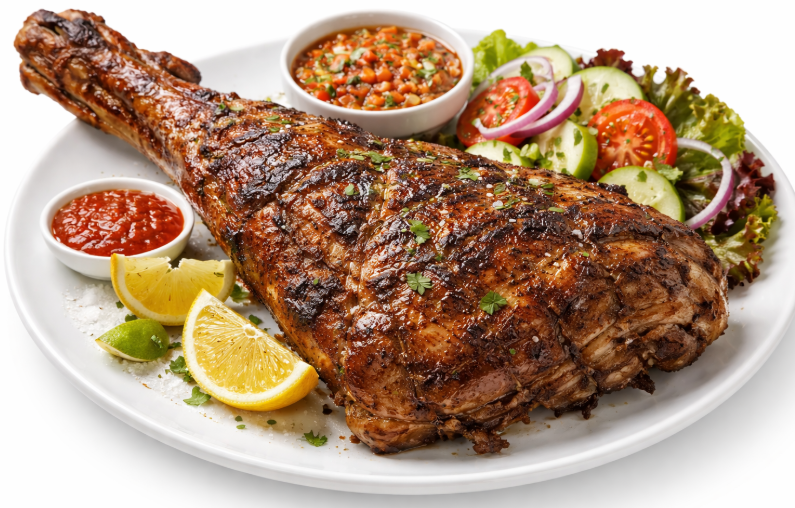 Goat Leg Nyama choma (Whole)